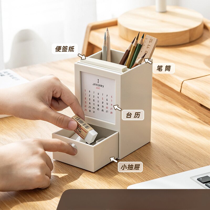 Desk Calendar Manufacturer - Custom Multi-Functional Pen Holder
