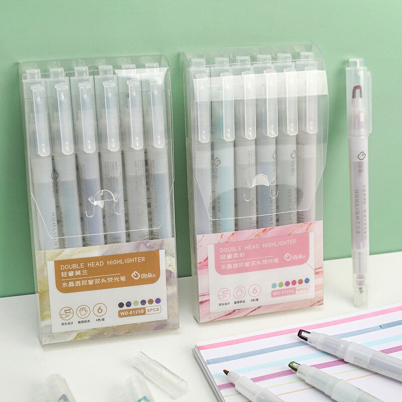 Window Marker Pen Factory - Creative Double Head 6 Sets