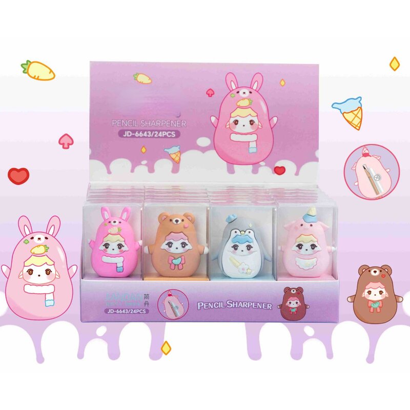 Space Pencil Sharpener Manufacturer - Cartoon Odyssey Manual Mini