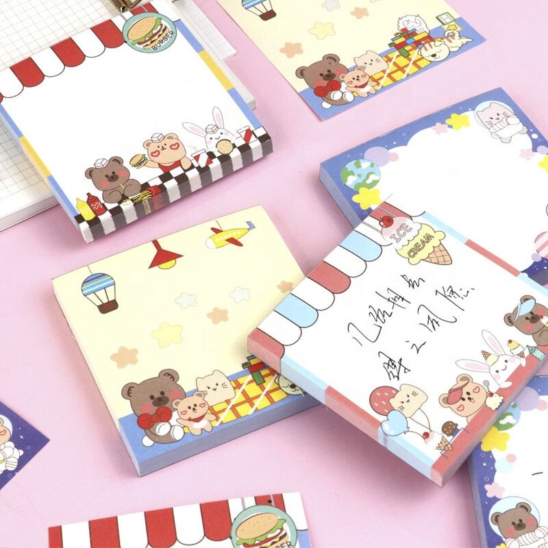 Memo Pad Manufacturer - Creative Cartoon Animal Series 80sheets