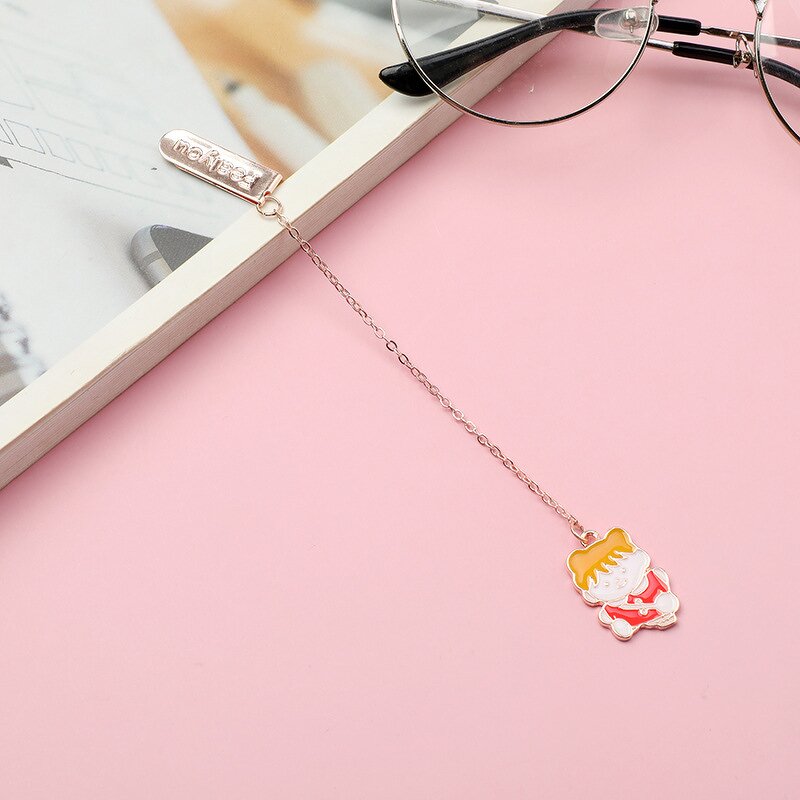 Metal Bookmark Manufacturer - New Cute Candy Dried Flower Leaf