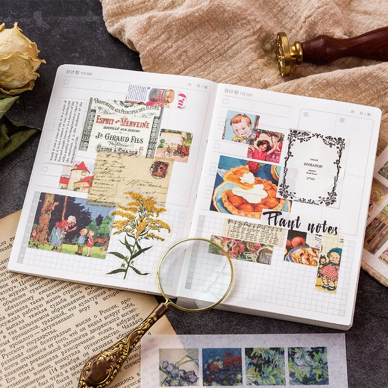 DIY Block Stickers Supplier - Cute Classic A5 20 Sheets UV