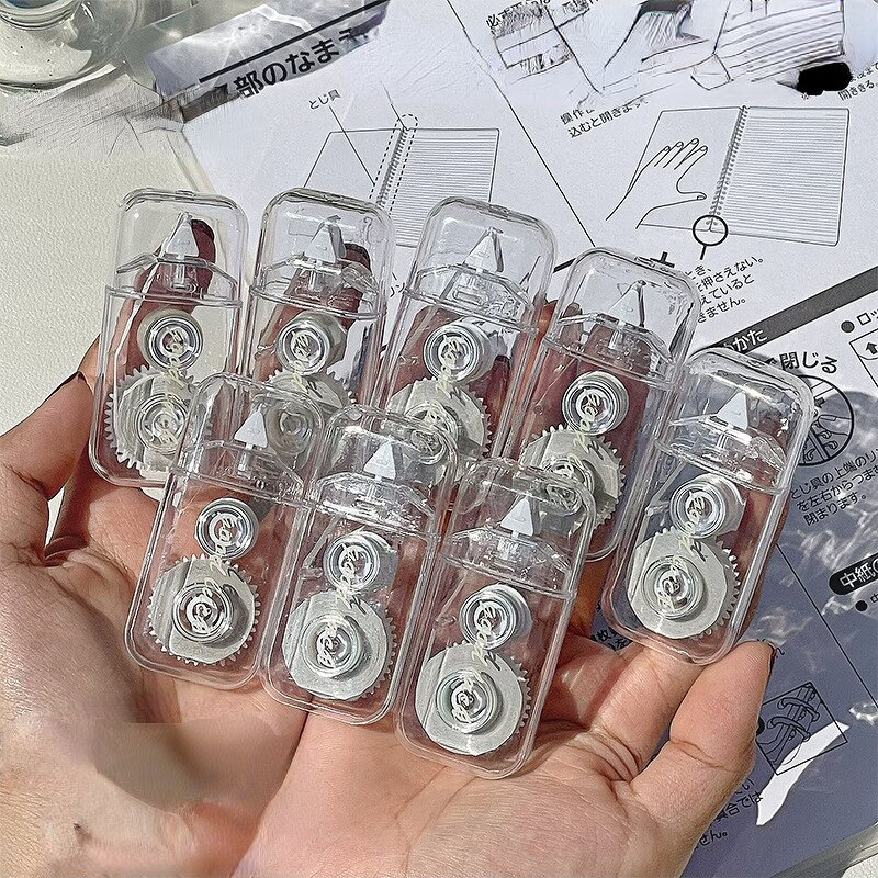Correction Tape Set Supplier - Custom Transparent Square 6 Pieces
