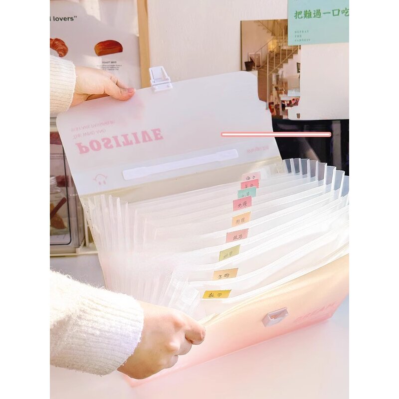 Document Bags Folder Factory - Cute Student Large Capacity A4