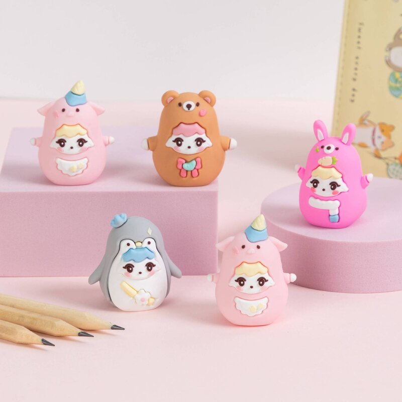 Space Pencil Sharpener Manufacturer - Cartoon Odyssey Manual Mini