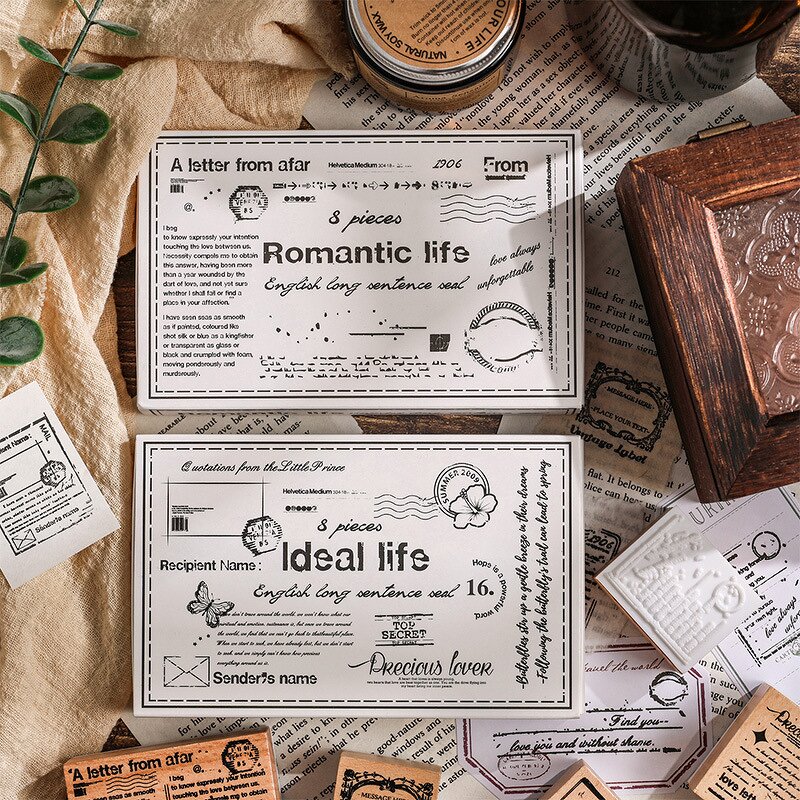 Wooden Stamp Supplier - Decorative Rubber Plants Flowers