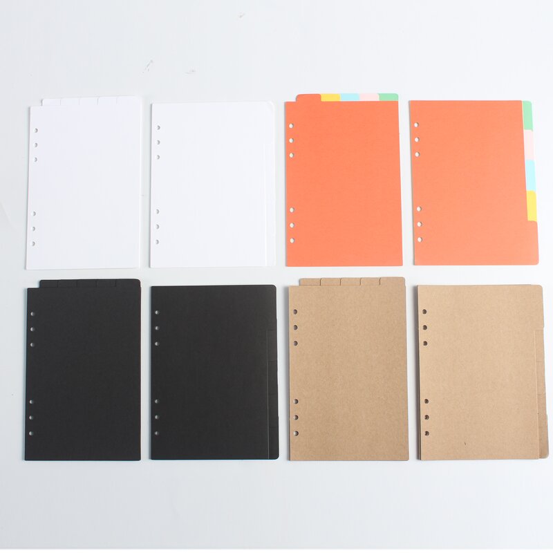 PVC Index Divider Factory - Cute Flower Pattern Today Weekly