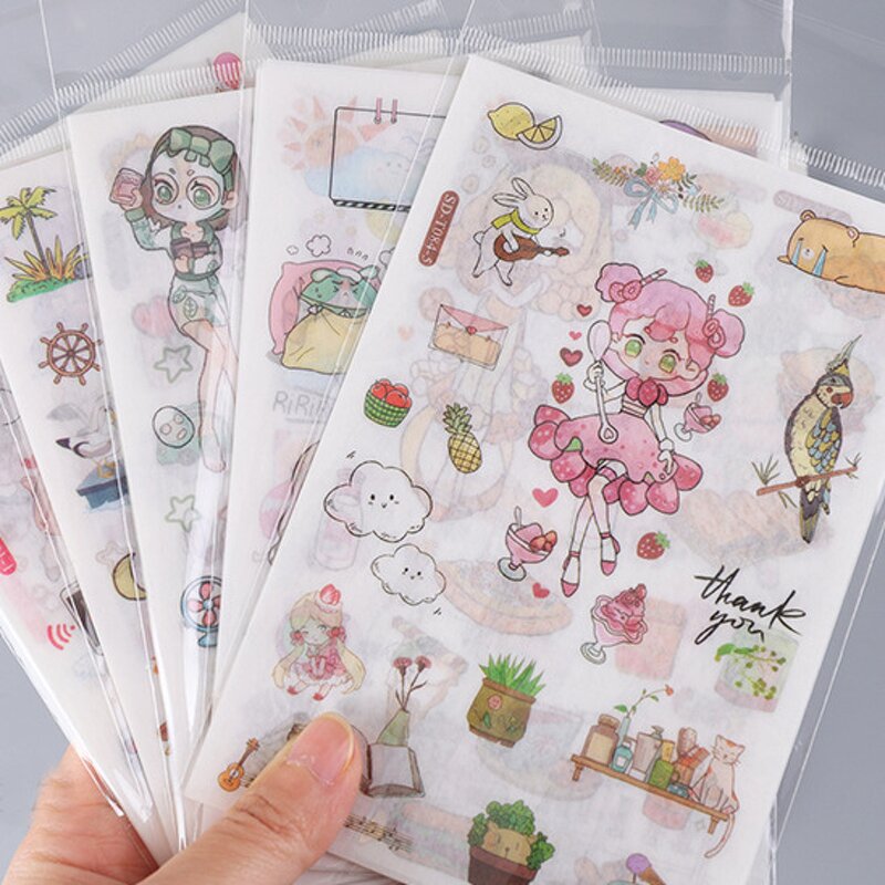 Doodle Stickers Supplier - Cute Scary Cartoon 50 Pieces