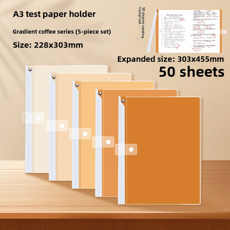 Document Bag Manufacturer - New Hit Style Thickened Transparent A4