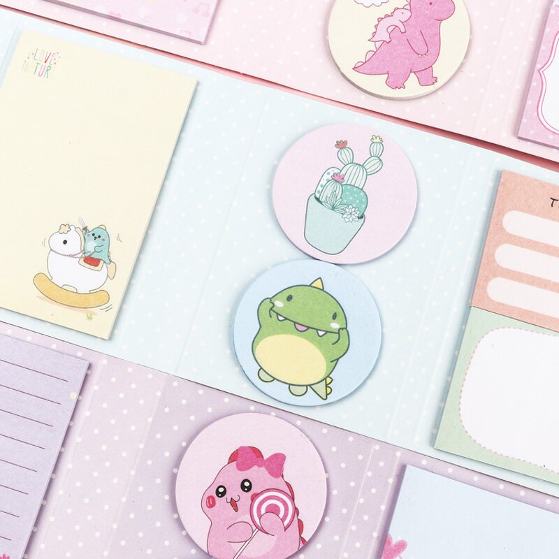 Notepad Set Supplier - Cute Kawaii Plaid Cartoon B5 Custom