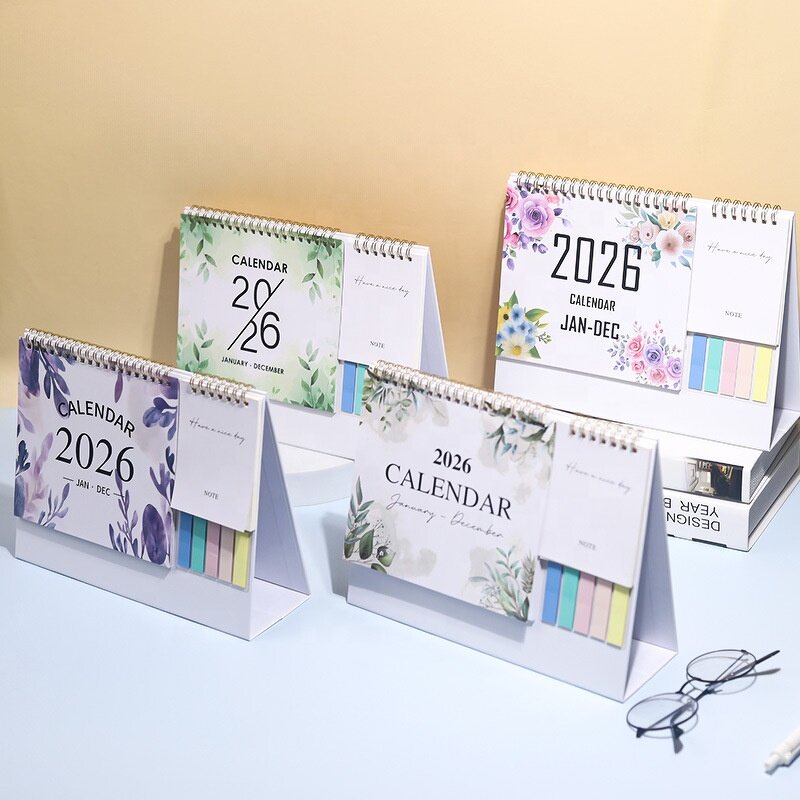 Desk Calendar Factory - Custom 2026 Multifunctional Daily Planner