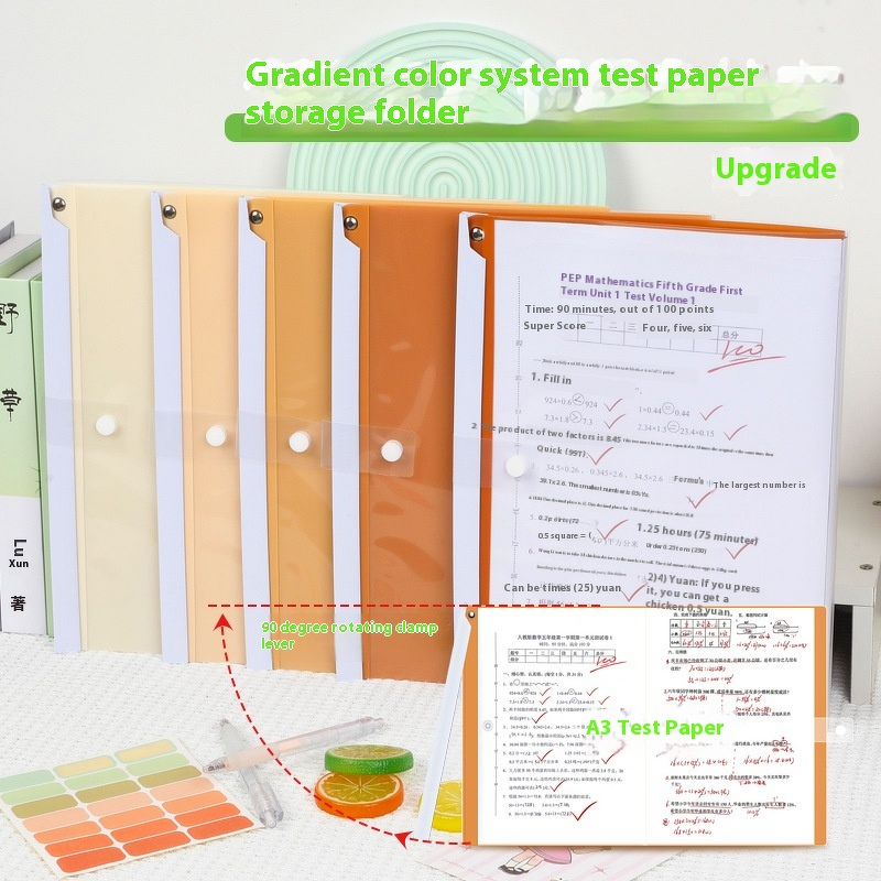 Document Bag Manufacturer - New Hit Style Thickened Transparent A4