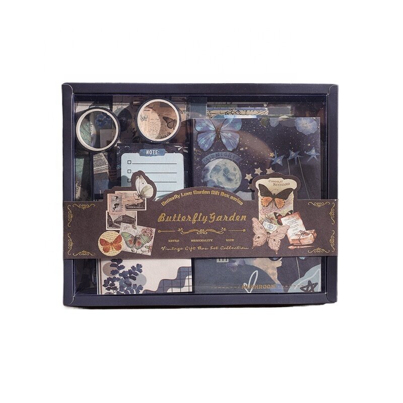 DIY Craft Set Supplier - Custom Retro Gift Box 125 Pieces