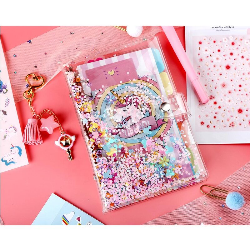 Spiral Notebook Factory - Cute Cartoon Hardcover A5 Refillable