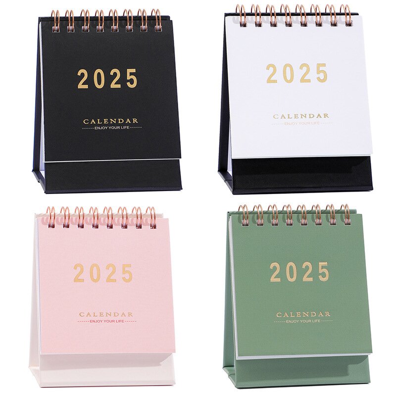 Desk Calendar Supplier - Custom 2025 Solid Color Memo Pad