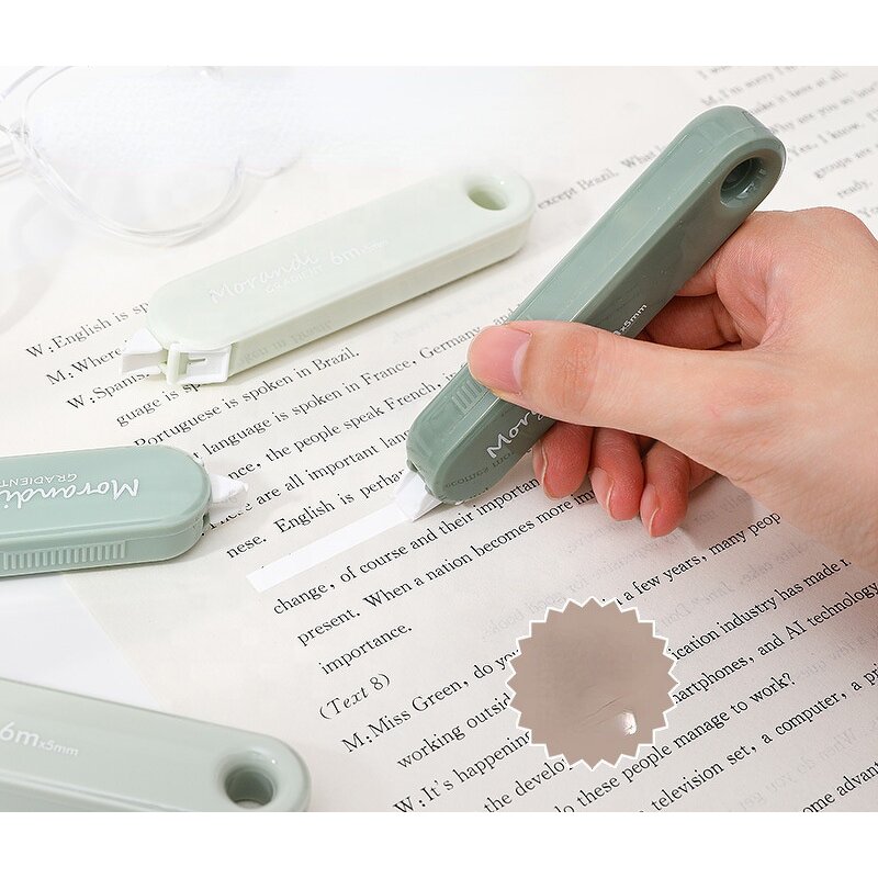 Correction Tape Set Factory - Creative PET Macron Color 5 Pieces