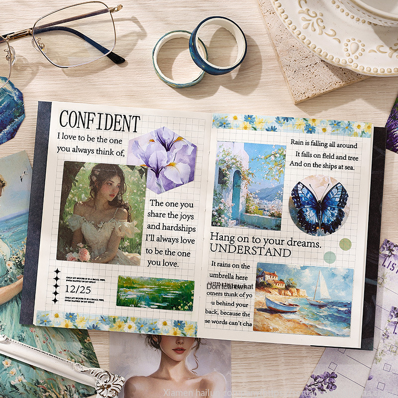 Stationery Set Supplier - Custom Poetic Years Retro 124 Pieces