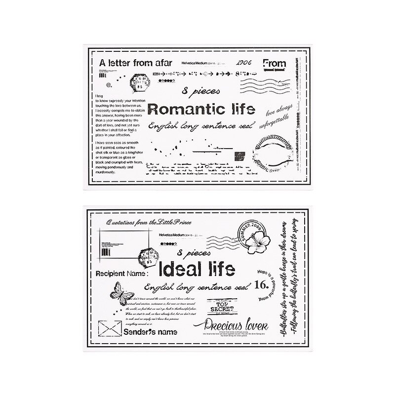 Wooden Stamp Supplier - Decorative Rubber Plants Flowers