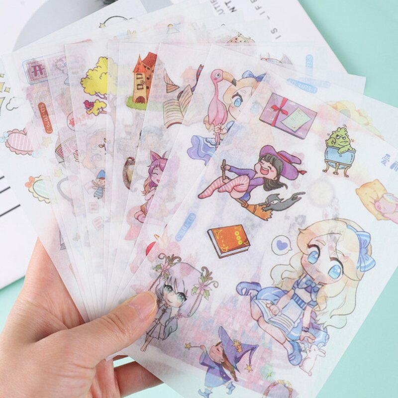 Doodle Stickers Supplier - Cute Scary Cartoon 50 Pieces