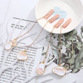 Metal Bookmark Supplier - Simple Cherry Accessories Student