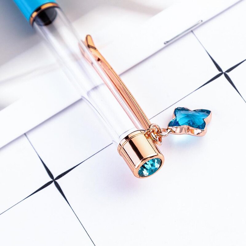Metal Ballpoint Pen Supplier - New Flora Crystal DIY Custom