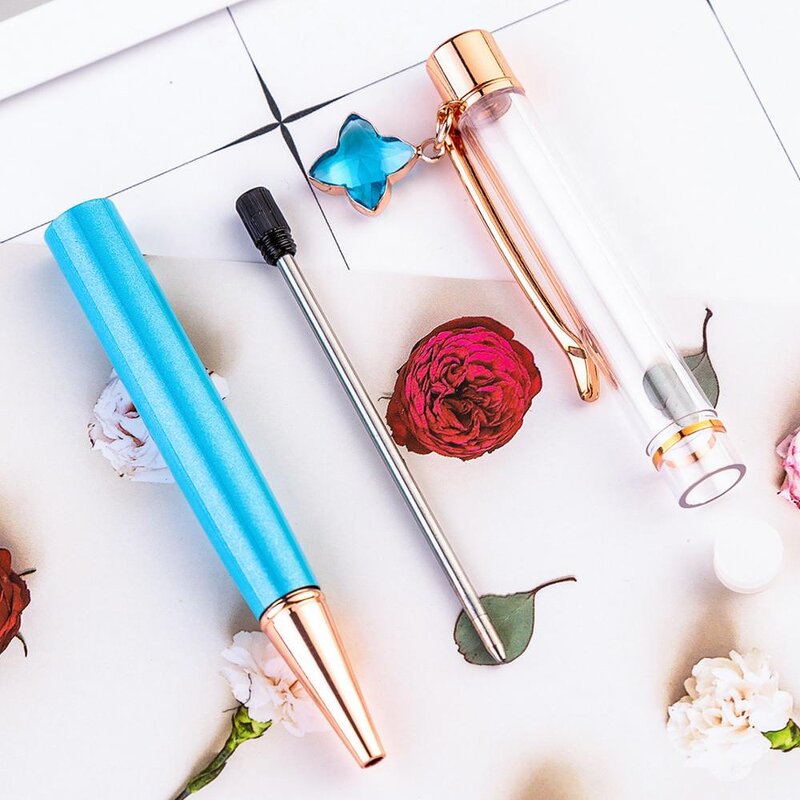 Metal Ballpoint Pen Supplier - New Flora Crystal DIY Custom