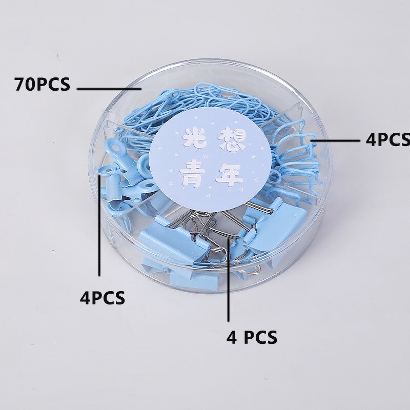 Animal Paper Clip Supplier - 12-Piece Durable Metal Creative