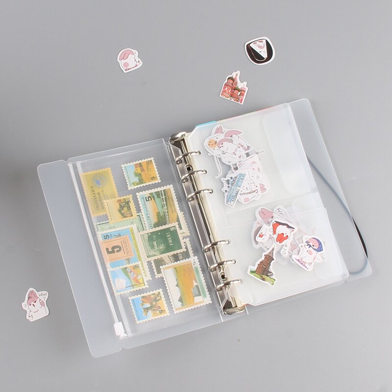 6 Rings Binder Supplier - Creative Laser Pvc Refillable A5A6