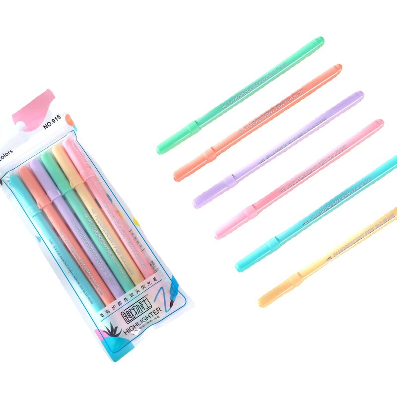 Highlighter Pen Supplier - Custom Macaron Eye Color Flash