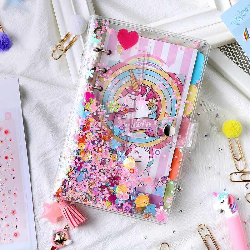 Spiral Notebook Factory - Cute Cartoon Hardcover A5 Refillable