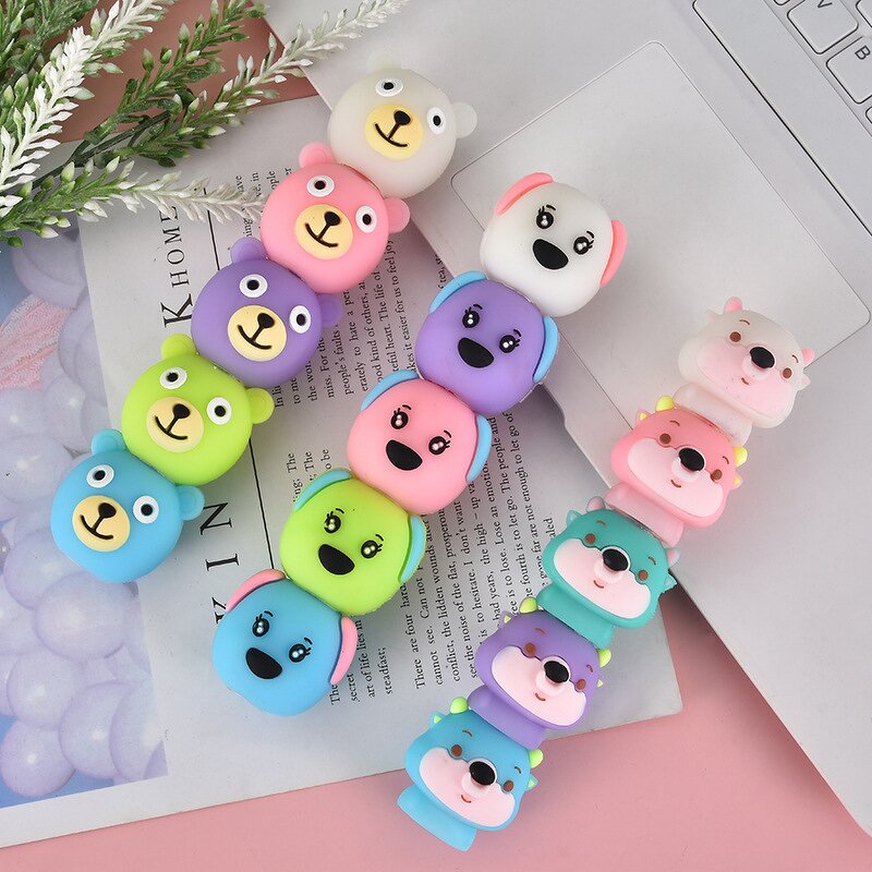 Highlighter Pen Manufacturer - Custom Cute 5-color Cartoon Bear