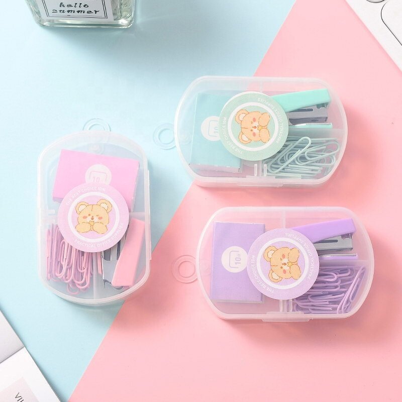 Stapler Set Manufacturer - Wholesale Macaron Color Mini