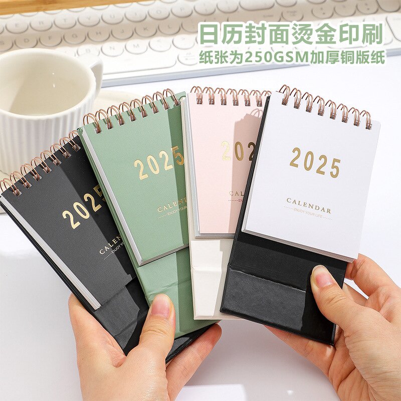 Desk Calendar Supplier - Custom 2025 Solid Color Memo Pad