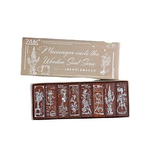 Alphabet Stamps Set Factory - Mini Creative 42-Piece Geometric