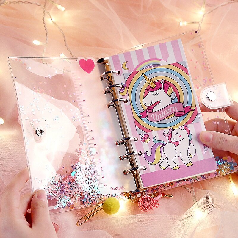 Spiral Notebook Factory - Cute Cartoon Hardcover A5 Refillable