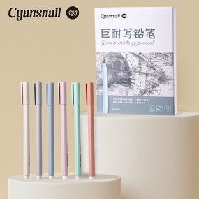 Mechanical Pencil Set Manufacturer - Morandi Solid Color with Eraser