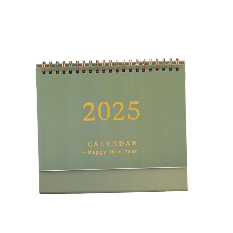 Desk Calendar Supplier - Custom Morandi 2025 English Version
