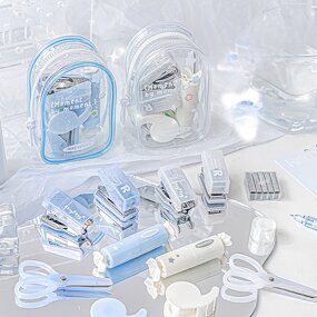 Stationery Set Supplier - Portable Mini 7 Piece Efficiency