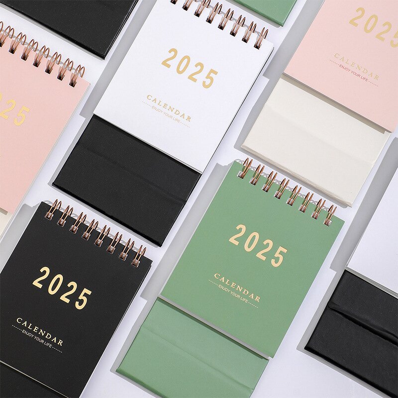 Desk Calendar Supplier - Custom 2025 Solid Color Memo Pad