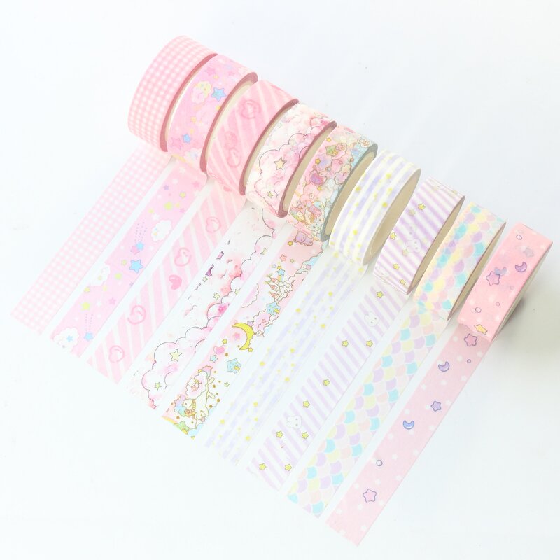 Japanese Washi Tape Manufacturer - Mini Gold Foil 3mm 24pcs