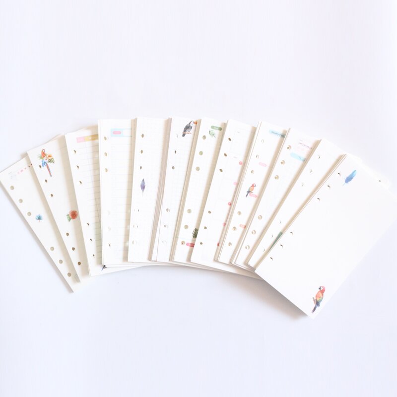 Index Divider Supplier - Domikee Cute Creative Gold Foil A6