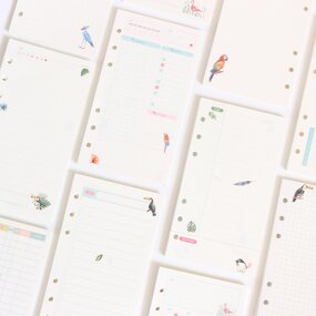 Index Divider Supplier - Domikee Cute Creative Gold Foil A6