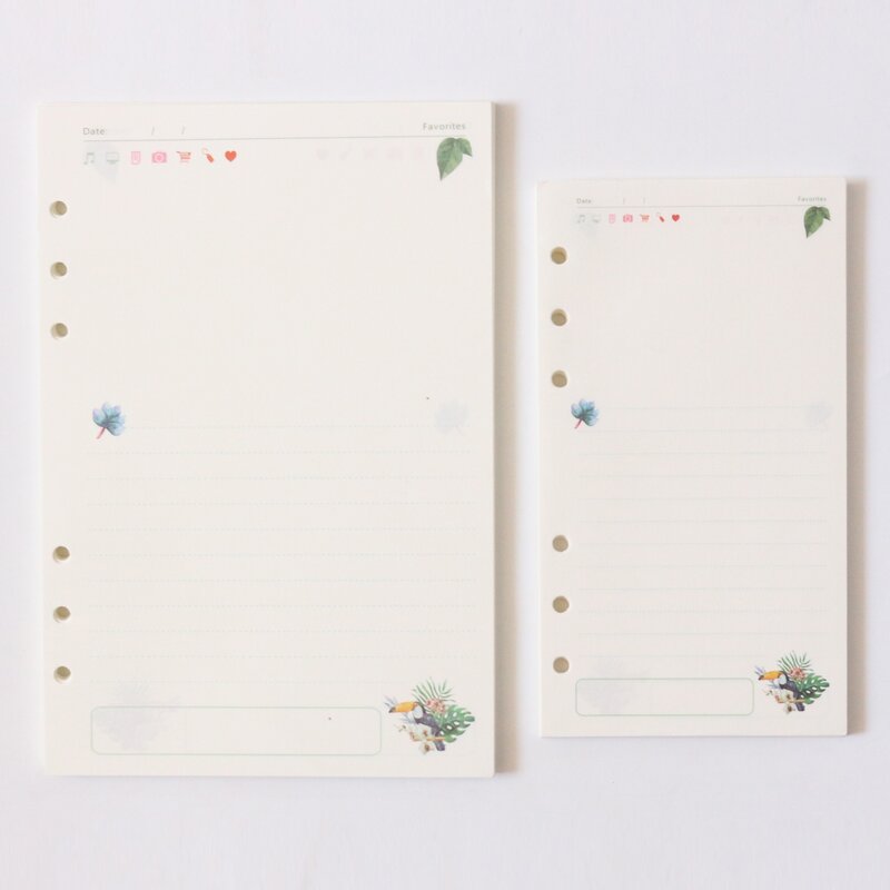 Index Divider Supplier - Domikee Cute Creative Gold Foil A6