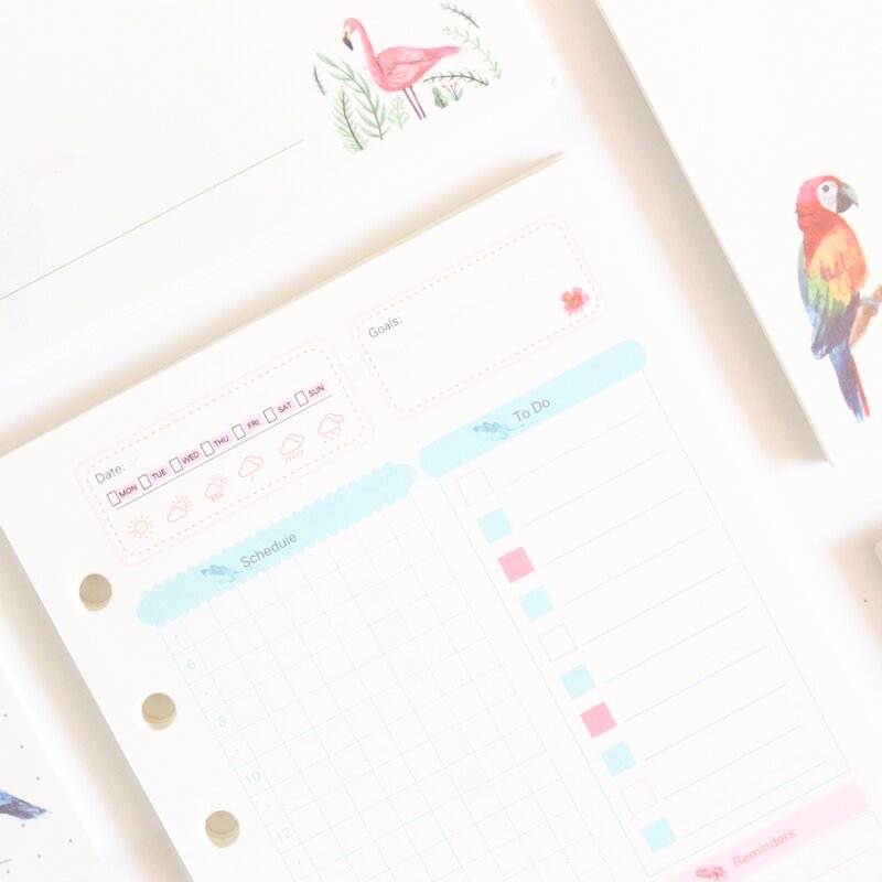 Index Divider Supplier - Domikee Cute Creative Gold Foil A6