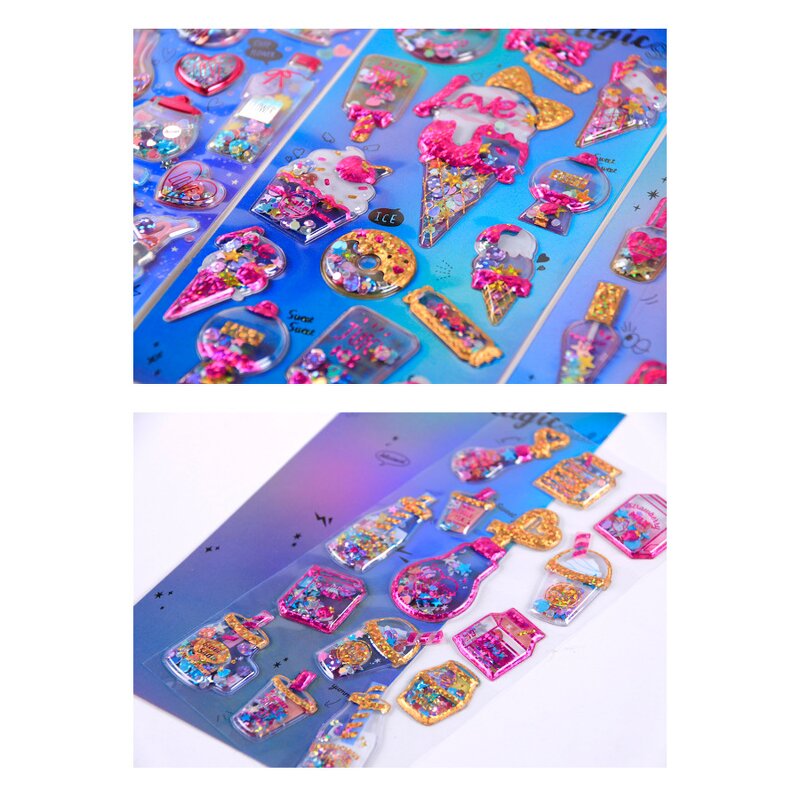 Paper Stickers Manufacturer - 100 Pcs Multi-Design DIY Journal