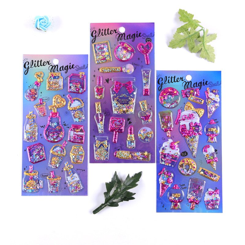 Paper Stickers Manufacturer - 100 Pcs Multi-Design DIY Journal