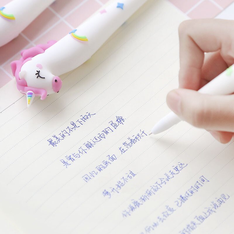 Alpaca Gel Pen Factory - Cute Shape 0.5mm 4colors Gift