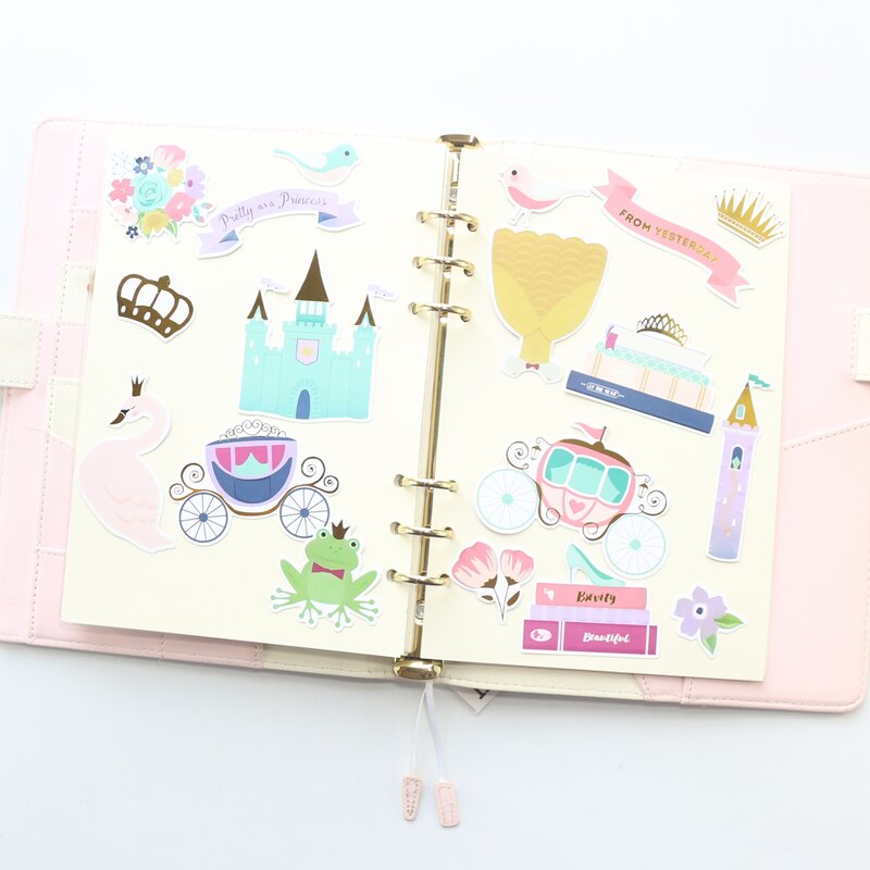 Decorative Paper Sticker Factory - New Candy Kawaii School Gold