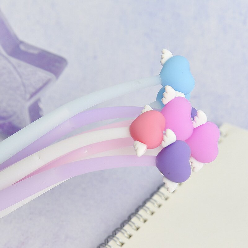 Calla Lily Gel Pen Supplier - Cute Silicone Creative 0.5mm