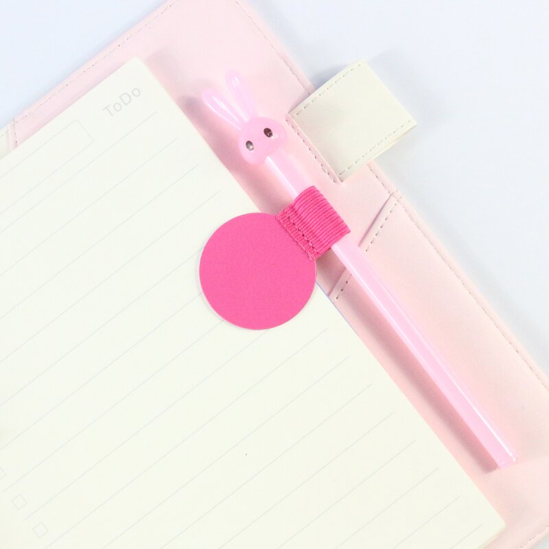 Leather Pen Holder Supplier - Rainbow Color Office School 2pcs